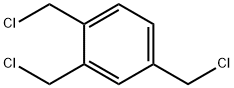 Benzene, 1,2,4-tris(chloromethyl)- Structure