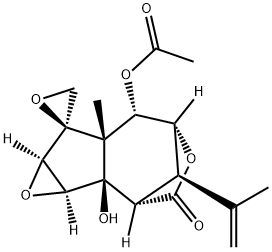 2-O-Acetyltutin 구조식 이미지