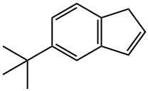 1H-Indene, 5-(1,1-dimethylethyl)- Structure