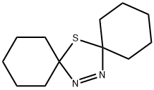 7-Thia-14,15-diazadispiro[5.1.5.2]pentadec-14-ene Structure