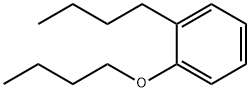 Benzene, 1-butoxy-2-butyl- Structure