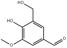 4-hydroxy-3-(hydroxymethyl)-5-methoxybenzaldehyde Structure