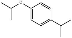 Benzene, 1-(1-methylethoxy)-4-(1-methylethyl)- Structure