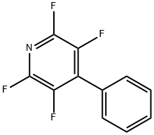 Pyridine, 2,3,5,6-tetrafluoro-4-phenyl- 구조식 이미지