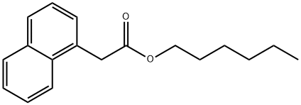 1-Naphthaleneacetic acid hexyl ester Structure