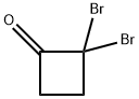 Cyclobutanone, 2,2-dibromo- Structure