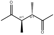 2,5-Hexanedione, 3,4-dimethyl-, (3R,4S)-rel- 구조식 이미지