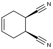 4-Cyclohexene-1,2-dicarbonitrile, (1R,2S)-rel- 구조식 이미지