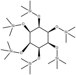 1-O,2-O,3-O,4-O,5-O,6-O-Hexakis(trimethylsilyl)-cis-inositol 구조식 이미지