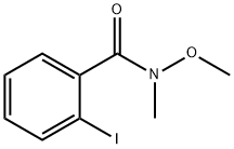 Benzamide, 2-iodo-N-methoxy-N-methyl- Structure