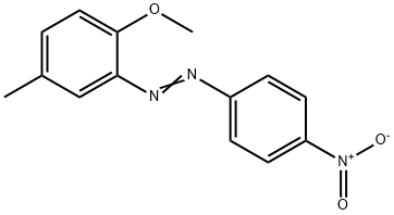 Diazene, 1-(2-methoxy-5-methylphenyl)-2-(4-nitrophenyl)- Structure