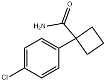 Cyclobutanecarboxamide, 1-(4-chlorophenyl)- Structure