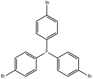 tris-para-bromophenylphosphane 구조식 이미지