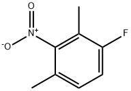 Benzene, 1-fluoro-2,4-dimethyl-3-nitro- Structure