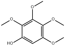 Phenol, 2,3,4,5-tetramethoxy- Structure