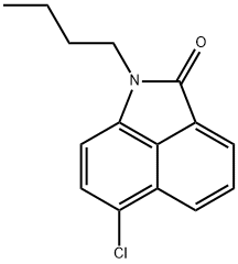 Benz[cd]indol-2(1H)-one, 1-butyl-6-chloro- Structure