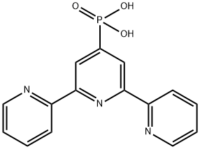 Phosphonic acid, P-[2,2':6',2''-terpyridin]-4'-yl- Structure