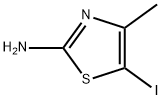 5-Iodo-4-methyl-thiazol-2-ylamine Structure