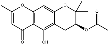 3-O-Acetylhamaudol Structure