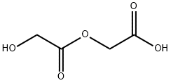 Acetic acid, 2-hydroxy-, carboxymethyl ester Structure