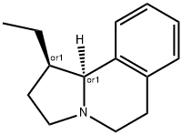 피롤로[2,1-a]이소퀴놀린,1-에틸-1,2,3,5,6,10b-헥사히드로-,(1R,10bS)-rel-(9CI) 구조식 이미지