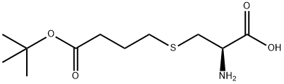 H-Cys(C3H6COOtBu)-OH Structure