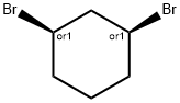 Cyclohexane, 1,3-dibromo-, (1R,3S)-rel- Structure