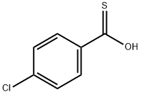 Benzenecarbothioic acid, 4-chloro- 구조식 이미지