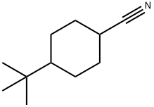 Cyclohexanecarbonitrile, 4-(1,1-dimethylethyl)- Structure