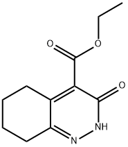 3-oxo-2,3,5,6,7,8-hexahydro-cinnoline-4-carboxylic acid ethyl ester Structure