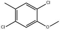 Benzene, 1,4-dichloro-2-methoxy-5-methyl- Structure