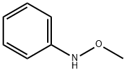 Benzenamine, N-methoxy- 구조식 이미지