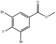 methyl 3,5-dibromo-4-fluorobenzoate Structure