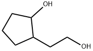 Cyclopentaneethanol, 2-hydroxy- Structure