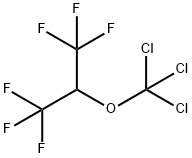 Propane, 1,1,1,3,3,3-hexafluoro-2-(trichloromethoxy)- Structure