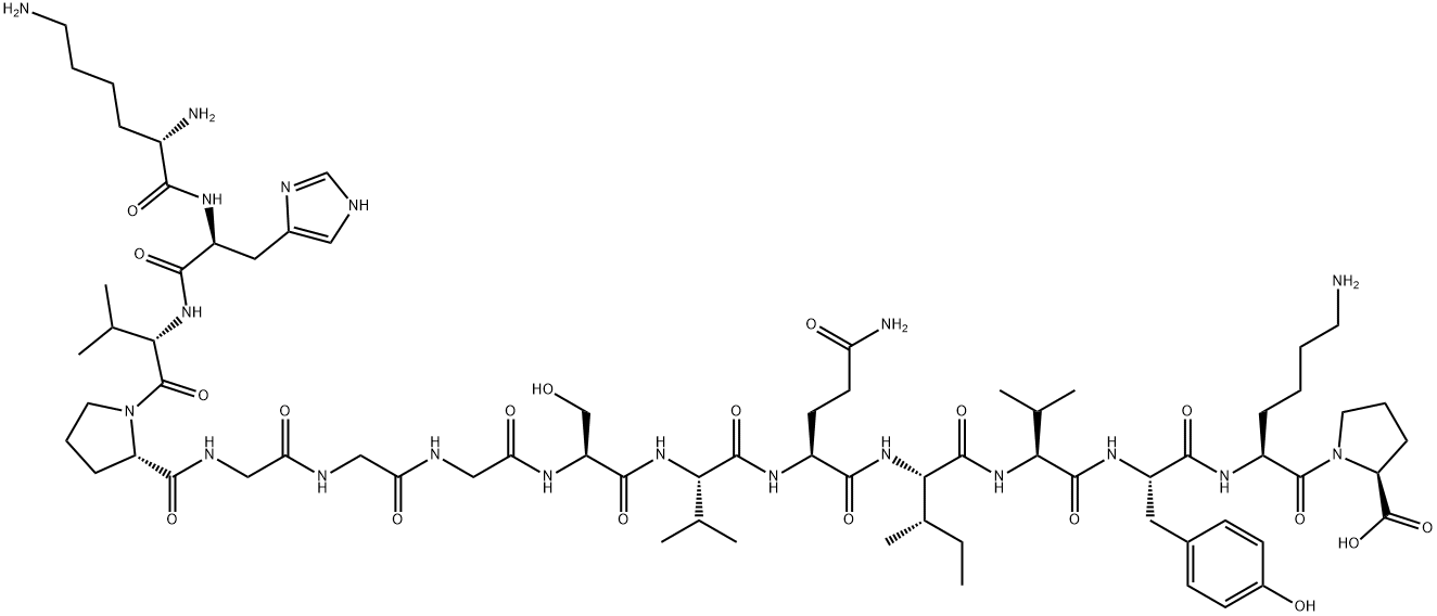 Tau Peptide (298-312) 구조식 이미지