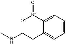 Benzeneethanamine, N-methyl-2-nitro- 구조식 이미지