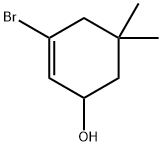 2-Cyclohexen-1-ol, 3-bromo-5,5-dimethyl- 구조식 이미지