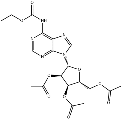 N-(Ethoxycarbonyl)-adenosine Structure