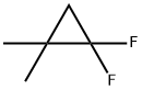 Cyclopropane, 1,1-difluoro-2,2-dimethyl- 구조식 이미지