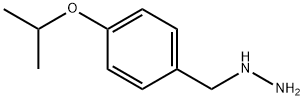 Hydrazine, [[4-(1-methylethoxy)phenyl]methyl]- Structure