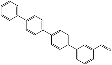 p-Quaterphenyl-3-carboxaldehyde (7CI,8CI) Structure