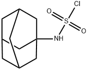 Sulfamoyl chloride, N-tricyclo[3.3.1.13,7]dec-1-yl- Structure