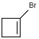 Cyclobutene, 1-bromo- 구조식 이미지