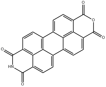 1H-2-Benzopyrano[6',5',4':10,5,6]anthra[2,1,9-def]isoquinoline-1,3,8,10(9H)-tetrone Structure