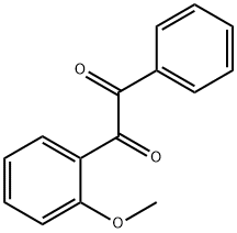 1,2-Ethanedione, 1-(2-methoxyphenyl)-2-phenyl- Structure