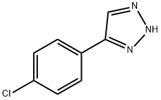 2H-1,2,3-Triazole, 4-(4-chlorophenyl)- Structure