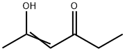4-Hexen-3-one, 5-hydroxy- 구조식 이미지