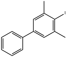 1,1'-Biphenyl, 4-iodo-3,5-dimethyl- Structure