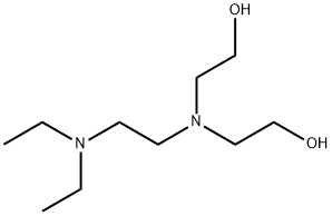 Ethanol, 2,2'-[[2-(diethylamino)ethyl]imino]bis- (9CI) Structure